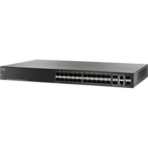 Cisco CERT REFURB SG300-28SFP 28PORT GBE SFP MANAGED SWITCH REMAN WARR SG300-28SFPK9NA-RF