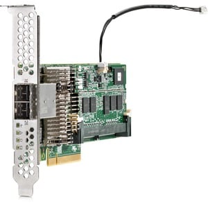 HPE - Sourcing HP SMART ARRAY P440/4GB FBWC 12GB 1PORT INT SAS CONTROLLER 726821-B21