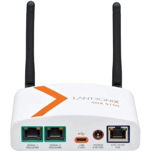 Lantronix SGX5150 IOT GATEWAY WRLS ONLY W/ ANT AND LVL6 MEDICAL PWR SUPPLY SGX51501M2ES