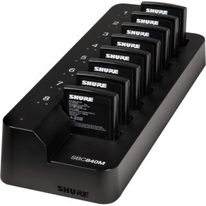 Shure SBC840M-US NETWORKED 8BAY BATTERY CHARGER SBC840M-US