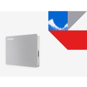 Toshiba - Sourcing TOSHIBA CANVIO FLEX 4 TB PORTABLE HDD EXTERNAL SILVER HDTX140XSCCA