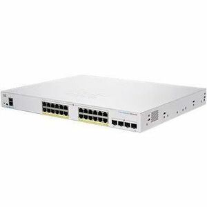 Cisco CBS350 MANAGED 24P GE FULL POE 4X1G SFP REMANUFACTURED CBS350-24FP4GNA-RF