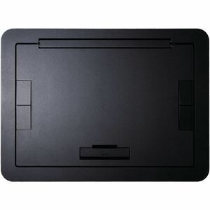 Legrand Av - Middle EVO FLR BX SURF CVR W SOLID LID EFB6810BTCBK