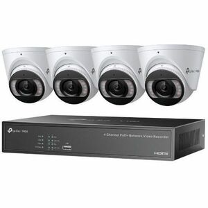 Tp Link VIGI 4MP TURRET IPC  4-CH NVR KIT VIGI NK4P-T4425-2T