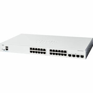 Cisco - Hw Voice Ref CATALYST 1300 24-PORT GE 4X10G SFP+ REMANUFACTURED C1300-24T-4X-RF