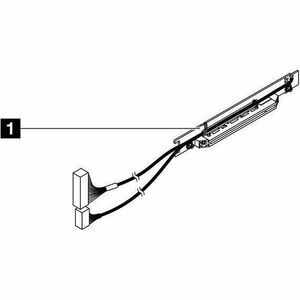 Lenovo THINKSYSTEM SR650 V4 X8 PCIE GEN5 CABLE RISER FOR SLOT 1/2/9/10 4XH7B03718