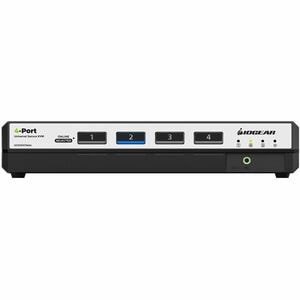 Iogear 4-PORT SINGLE VIEW TRUE UNIVERSAL (DP/HDMI) SECURE KVM GCS1514TAA4