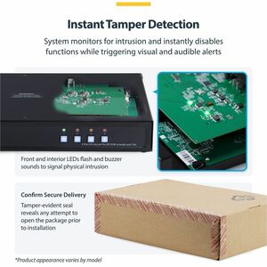 StarTech.com SECURE 2-PORT DUAL-MONITOR KVM DISPLAYPORT NIAP 4.0 US BUILT CK4-P202