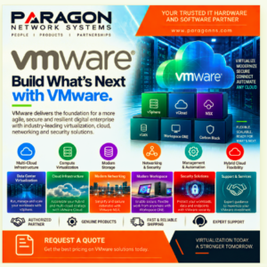 VMware virtualization, cloud infrastructure, NSX, vSAN and Workspace ONE solutions from Paragon Network Systems